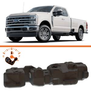 Titan Fuel Tanks - Titan Fuel Tanks 17-25 Ford F-250/F-350 PowerStroke Super Cab Long Bed 55 Gal XXL Mid-Ship Tank - 7020217X - Image 1