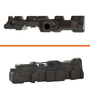 Titan Fuel Tanks - Titan Fuel Tanks 17-24 Ford Universal Cab & Chassis 40 Gallon XXL Mid-Ship Fuel Tank - 7020417 - Image 9