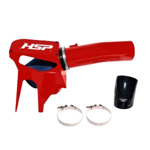 HSP Diesel Cold Air Intake For 2020-2022 Ford Powerstroke F250/350 6.7L-Flag Red HSP Diesel - HSP-P-402-3-HSP-BR