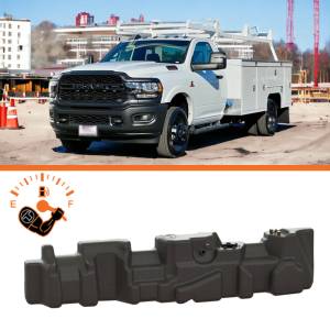 Titan Fuel Tanks 07-24 RAM 120in Cab & Chassis 50 Gallon XXL Mid-Ship Fuel Tank - 7030707