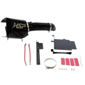 HSP Diesel Cold Air Intake For 2017-2019 Ford Powerstroke F250/350 6.7L -Silk Satin Black HSP Diesel - HSP-P-402-2-SB