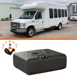 Titan Fuel Tanks - Titan Fuel Tanks 99-10 Ford Econoline Cut-Away Cab & Chassis 55 Gallon After-Axle Utility Fuel Tank - 8020199 - Image 1