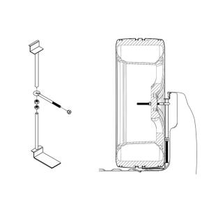 Titan Fuel Tanks - Titan Fuel Tanks Universal Spare Tire Buddy Mounting System - 9901330 - Image 5