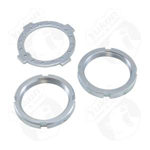 Yukon Gear & Axle - Yukon Gear & Axle Yukon Gear Dana 50/60 Spindle Nut Kit Replacement - AK D50F-NUTS-A - Image 1
