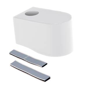 HSP Diesel 01-19 Chevrolet/GMC Duramax Brake Fluid Reservoir Cover Polar White HSP Diesel - HSP-D-045-HSP-W
