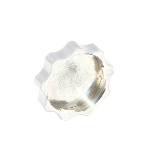 HSP Diesel - HSP Diesel 01-24 Chevrolet/GMC Billet Reservoir Cap Polar White HSP Diesel - HSP-D-045-1-HSP-W - Image 2
