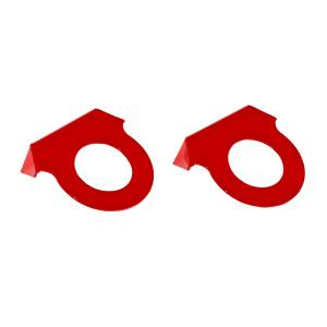 HSP Diesel - HSP Diesel Coil Spring Show Plate For 06-22 Ford Powerstroke-Flag Red HSP Diesel - HSP-P-037-HSP-BR - Image 2