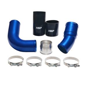 HSP Diesel - HSP Diesel 2020-2024 Silverado/Sierra 2500HD/3500HD L5P Cold Side Tube Deluxe Flag Red HSP Diesel - HSP-D-605-2D-HSP-BR - Image 2