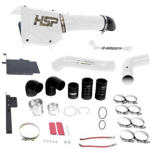 HSP Diesel Intake And Intercooler Bundle Kit For 17-19 Ford Powerstroke F250/350 6.7L-Raw HSP Diesel - HSP-P-493-2-HSP-RAW