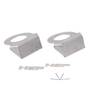 HSP Diesel Coil Spring Show Plate For 06-22 Ford Powerstroke-Raw HSP Diesel - HSP-P-037-HSP-Raw