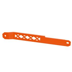 HSP Diesel - HSP Diesel 2020-2024 Chevrolet/GMC L5P Duramax Billet Driver Battery Hold Down Bracket M and M Orange HSP Diesel - HSP-D-624-2-HSP-O - Image 2