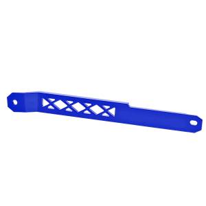 HSP Diesel - HSP Diesel 2020-2024 Chevrolet/GMC L5P Duramax Billet Driver Battery Hold Down Bracket Illusion Blueberry HSP Diesel - HSP-D-624-2-HSP-CB - Image 1