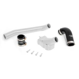 HSP Diesel Billet Thermostat Housing Kit W/Coolant Return for 01-05 Chevrolet/GMC Duramax LB7/LLY Polar White HSP Diesel - 040-1-HSP-W