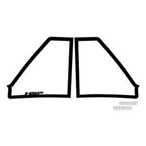 HSP Diesel 07.5-14 Chevrolet And GMC 2500 And 3500 Hood Mirror Ink Black HSP Diesel - HSP-D-461-1-HSP-GB