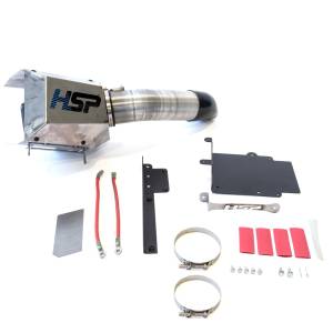 HSP Diesel Cold Air Intake For 17-19 Ford Powerstroke F250/350 6.7L -Raw HSP Diesel - HSP-P-402-2-HSP-Raw