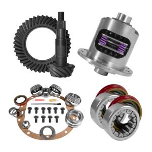 Yukon Gear & Axle Yukon 8.5in GM 3.73 Rear Ring & Pinion Install Kit 30 Spline Positraction Axle Bearings and Seals - YGK2002