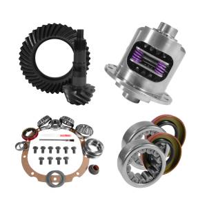 Yukon Gear & Axle Yukon 8.8in Ford 4.56 Rear Ring & Pinion Install Kit 31 Spline Positraction 2.99in Axle Bearings - YGK2063