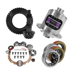 Yukon Gear & Axle Yukon 8.8in Ford 3.55 Rear Ring & Pinion Install Kit 28 Spline Positraction 2.25in Axle Bearings - YGK2222