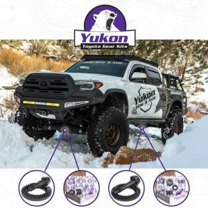 Yukon Gear & Axle - Yukon Gear & Axle Yukon Gear Ring & Pinion Gear Kit Package Front & Rear with Install Kits - Toyota 8.2/8in. IFS - YGKT008-456LOC-4 - Image 2