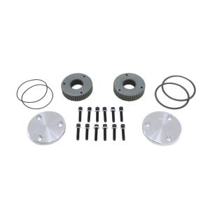 Yukon Gear & Axle Yukon Gear Hardcore Drive Flange Kit For Dana 44 / 30 Spline Outer Stubs. Non-Engraved Caps - YHC50002