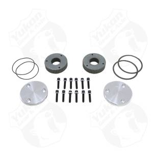 Yukon Gear & Axle - Yukon Gear & Axle Yukon Gear Hardcore Drive Flange Kit For Dana 60 / 30 Spline Outer Stubs. Yukon Engraved Caps - YHC50003 - Image 2