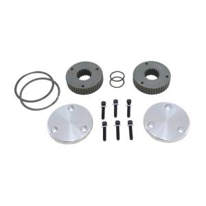 Yukon Gear & Axle - Yukon Gear & Axle Yukon Gear Hardcore Drive Flange Kit For Dana 44 / 19 Spline Outer Stubs. Non-Engraved Caps - YHC50008 - Image 2