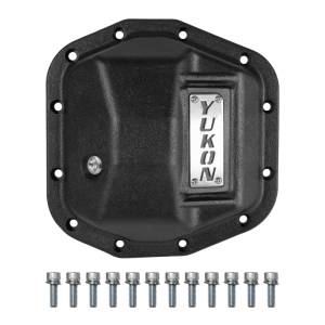 Yukon Gear & Axle Yukon Gear Hardcore Front Nodular Iron Cover for Jeep Wrangler JL Dana 44/210mm - YHCC-D44JL-FRONT