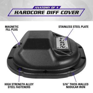 Yukon Gear & Axle - Yukon Gear & Axle Yukon Gear Hardcore Diff Cover for 8.8in Ford - YHCC-F8.8 - Image 10