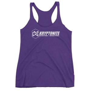 Purple Rush Kryptonite Womens Tank Top