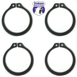 Yukon Gear & Axle - Yukon Gear & Axle Yukon Gear (4) Full Circle Snap Rings / Fit 297X U-Joint w/ Aftermarket Axle - YP SJ-297X-501 - Image 2