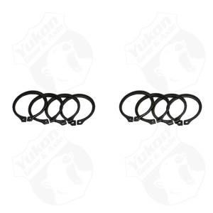 Yukon Gear & Axle - Yukon Gear & Axle Yukon Gear (4) Full Circle Snap Rings / Fit 297X U-Joint w/ Aftermarket Axle - YP SJ-297X-501 - Image 3