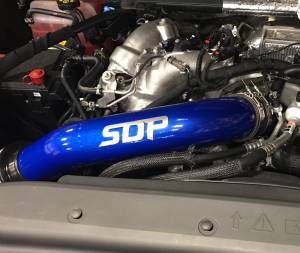 Air Intakes - Air Filters - SDP - L5P Duramax 4" intake with 3.5" turbo mouthpiece