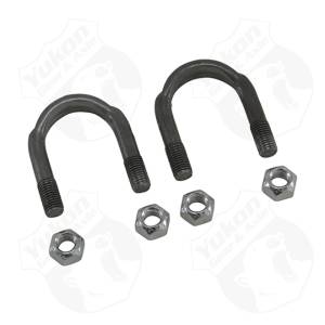 Yukon Gear & Axle Yukon Gear 1310 and 1330 U/Bolt Kit (2 U-Bolts and 4 Nuts) For 9in Ford - YY UB-F9-1310