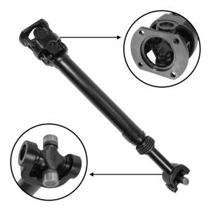 Yukon Gear & Axle - Yukon Gear & Axle USA Standard Driveshaft for 00-02 Dodge Ram 2500/3500 Front - ZDS9106 - Image 1