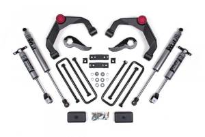 Zone Offroad 2020 GM 2500 / 3500 HD 3In Adventure Series (OE Key 84634344) w/o Overloads - Fox - ZONC48F