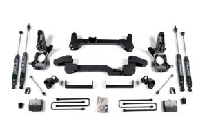 Zone Offroad 01-10 GM C2500 HD 6in Suspension System - ZONC5N