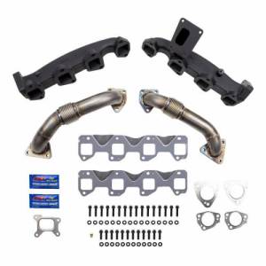 2017-2024 L5P DURAMAX BILLET EXHAUST MANIFOLD & 2" STAINLESS UP PIPE KIT
