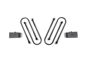 Zone Offroad - Zone Offroad Ram 3500 Rear 2in Block Kit - 4in U-bolts - ZOND1207 - Image 1