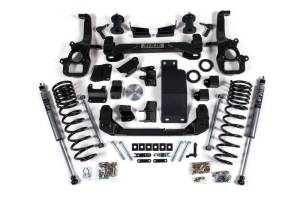 Zone Offroad 2025 Ram 1500 4WD 4in Front 3in Rear Susp. Lift System - Lrg Bore - Fox Adv Rear Shocks - ZOND152F