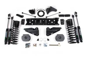 Zone Offroad 19-20 Ram 2500 4.5in Radius Arm Bracket - Diesel - 6-Bolt T-Case - Nitro Shocks - ZOND76N