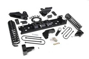 Zone Offroad 2019 Ram 3500 4.5in Radius Arm Brkt 3in Rr Block w/o Overload 8-Bolt TCase Nitro Shocks - ZOND92N