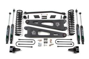 Zone Offroad 08-10 Ford SuperDuty 4in Radius Arm System - Gas - ZONF24N