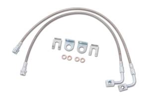 Zone Offroad - Zone Offroad 07-18 Jeep Wrangler JK Front 4-6in Stainless Brake Lines - ZONJ5403 - Image 2