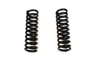 BDS Suspension Custom tune the spring rate and ride height of your 2-inch lifted 2002-2007 Jeep Liberty KJ by swapping front coil springs. A critical part of your vehicle's suspension, BDS coil springs support the weight of your Jeep's body and chassis