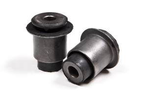 BDS Suspension This replacement bushing kit is designed for the BDS upper control arms for the 2021-2026 Ford Bronco. At the frame mounted end you'll find a pair of durometer-specific vulcanized rubber bushing preinstalled providing smooth, quiet and r