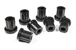 BDS Suspension This replacement bushing kit is designed for the BDS 1976-1986 Jeep CJ5, CJ7, or Scrambler shackle bushings. These polyurethane bushings are fluted for even distribution of grease to freshen up your Jeep when and if the time ever comes.