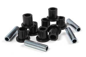 BDS Suspension This replacement bushing and sleeve kit is designed for the BDS 1987-1995 Jeep Wrangler YJ shackle bushings. These polyurethane bushings are fluted for even distribution and include the sleeves to freshen up your Jeep when and if the tim