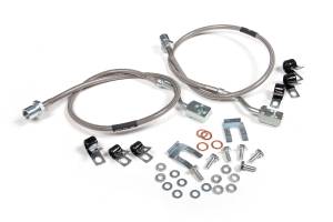 BDS Suspension Improve safety and style by upgrading the front brake lines on your 2011-2026 Chevy Silverado or GMC Sierra 2500HD / 3500HD with a set of BDS front brake lines. Specially designed for vehicles with a 6-inch lift, these front brake lines