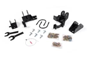 BDS Suspension Improve traction on your 2011-2019 Chevy Silverado or GMC Sierra 2500 HD/3500 HD SRW/DRW without limiting wheel travel with a BDS Recoil Traction Bar Mounting Kit, made with heavy wall construction and internal compression springs that c