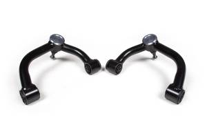 BDS Suspension Increase wheel travel by upgrading the stock OE upper control arms (UCA) on your 2021-2026 Ford F-150 (with UCA-mounted ride height sensor(s)) to BDS performance. Specially designed for leveled and lifted applications, these arms are con